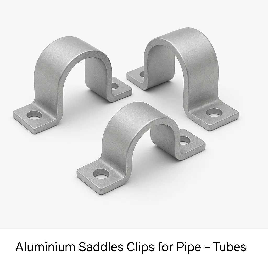 Aluminium Saddles Clips for Pipe – Tubes