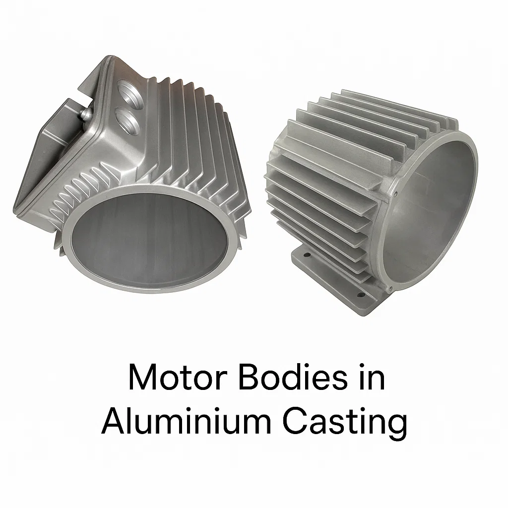 Motor Bodies in Aluminium Casting