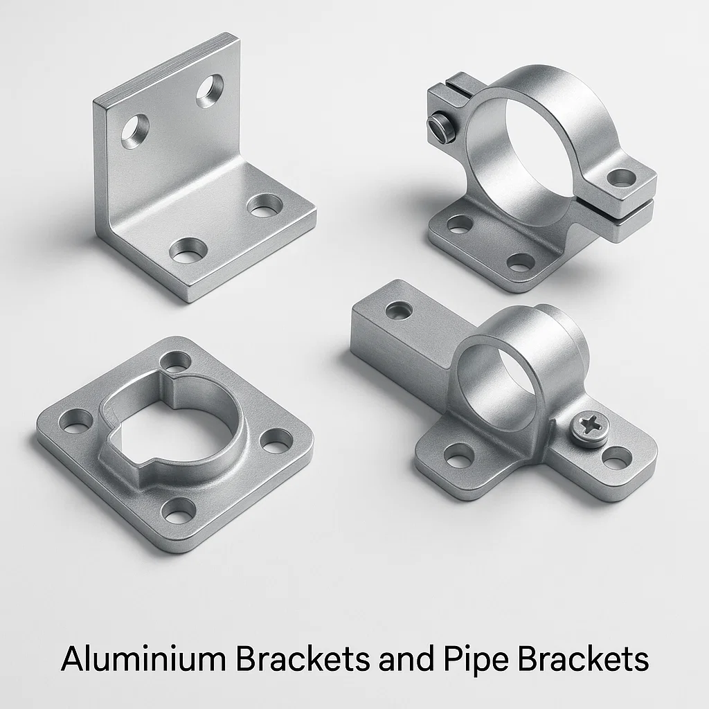 Aluminium Brackets and Pipe Brackets