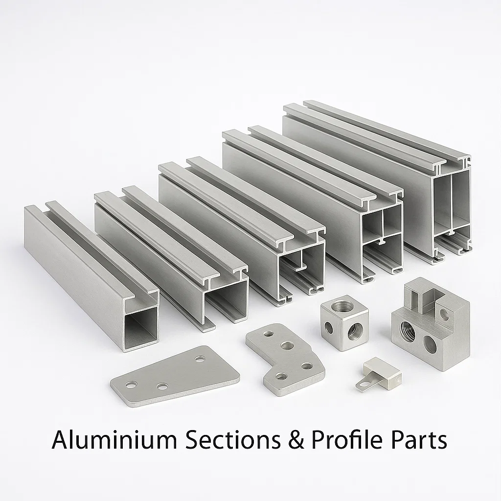 Aluminium Extruded Sections and Profile Parts
