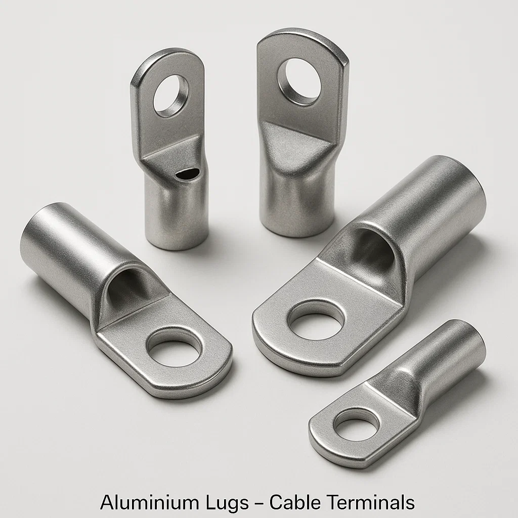 Stamped Aluminium Compression Lugs Connectors