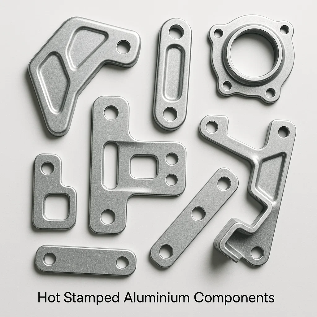 Hot Stamped Components of Aluminium