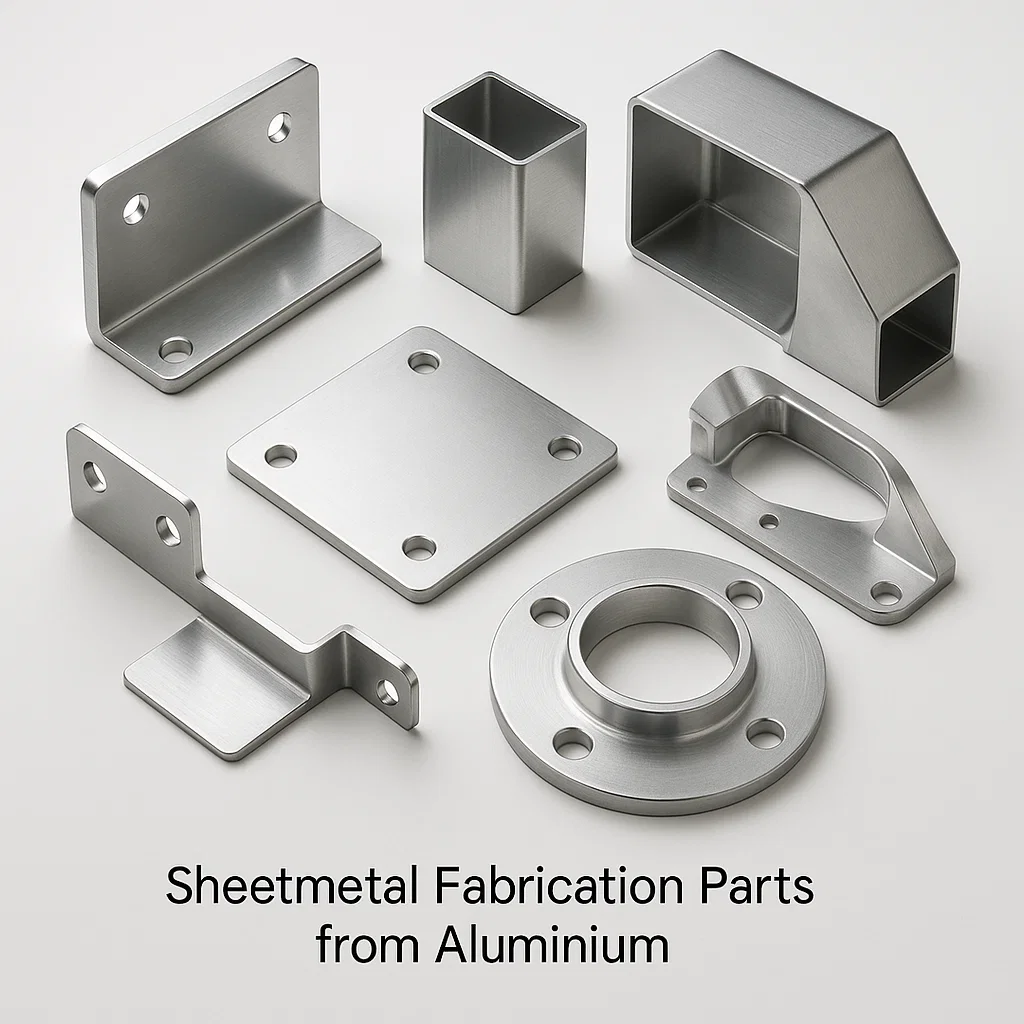 Sheetmetal Fabrication Parts from Aluminium