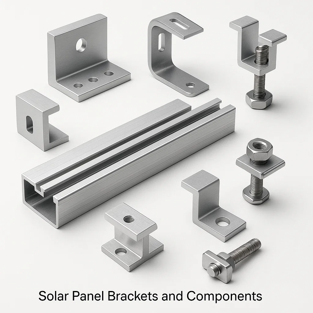 Solar Panel Brackets and Components