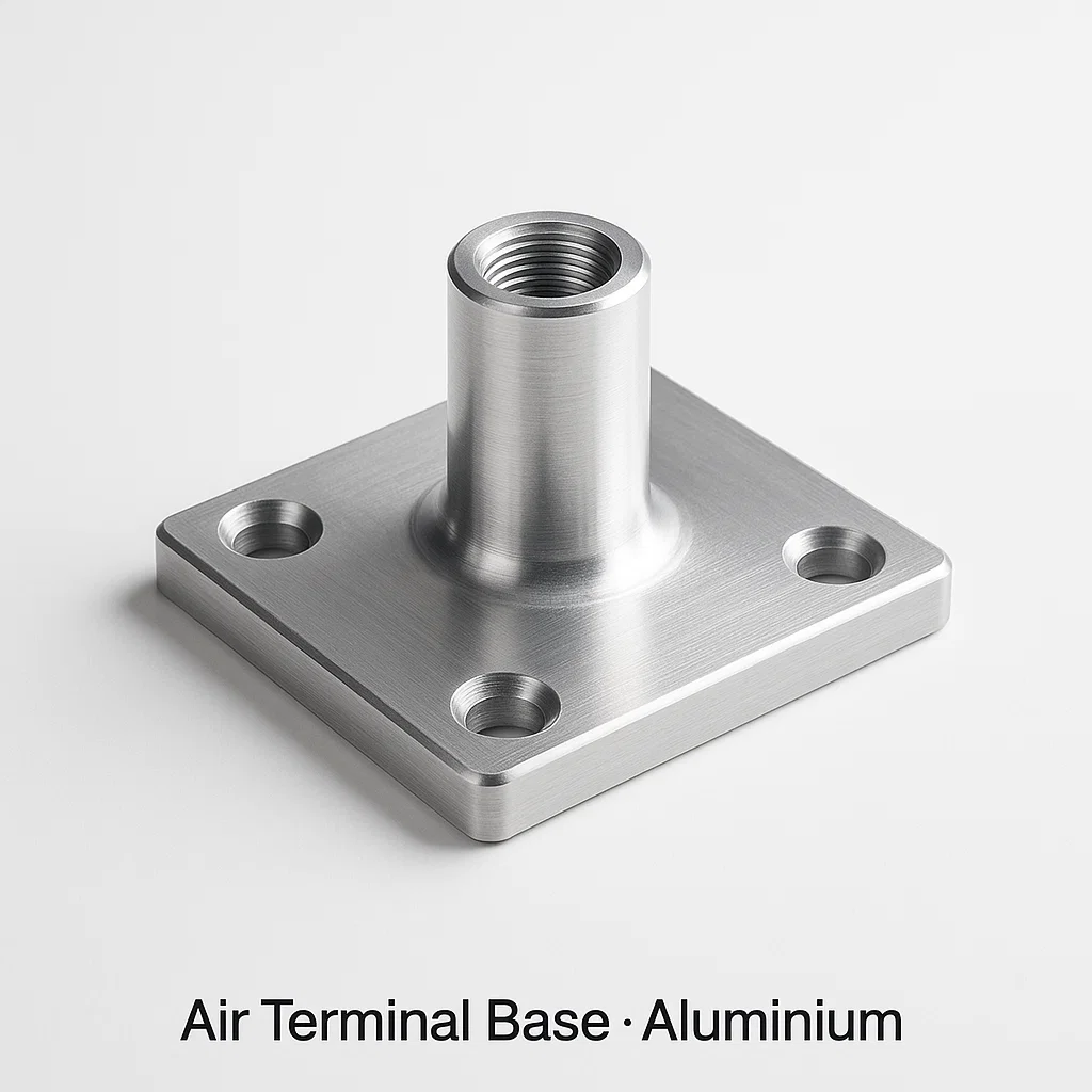 Air Terminal Base Aluminium