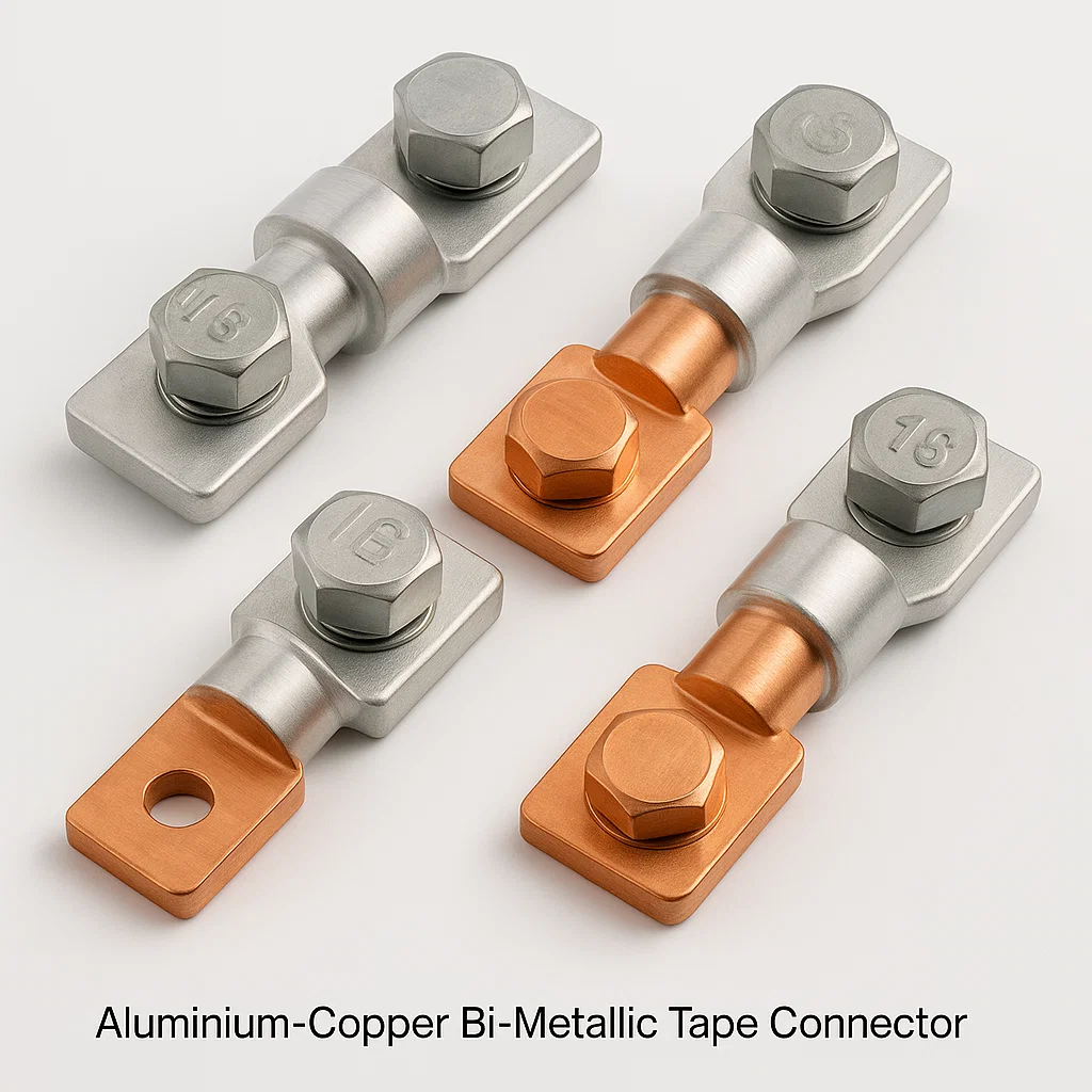 Aluminium-Copper Bi_metallic-Tape-Connectors