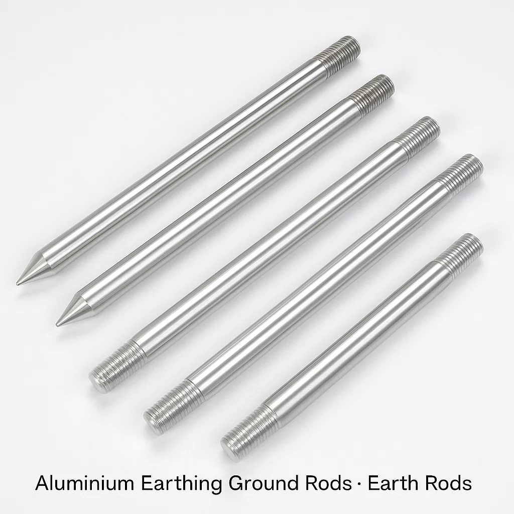 Aluminium Ground Rods Earth Rods