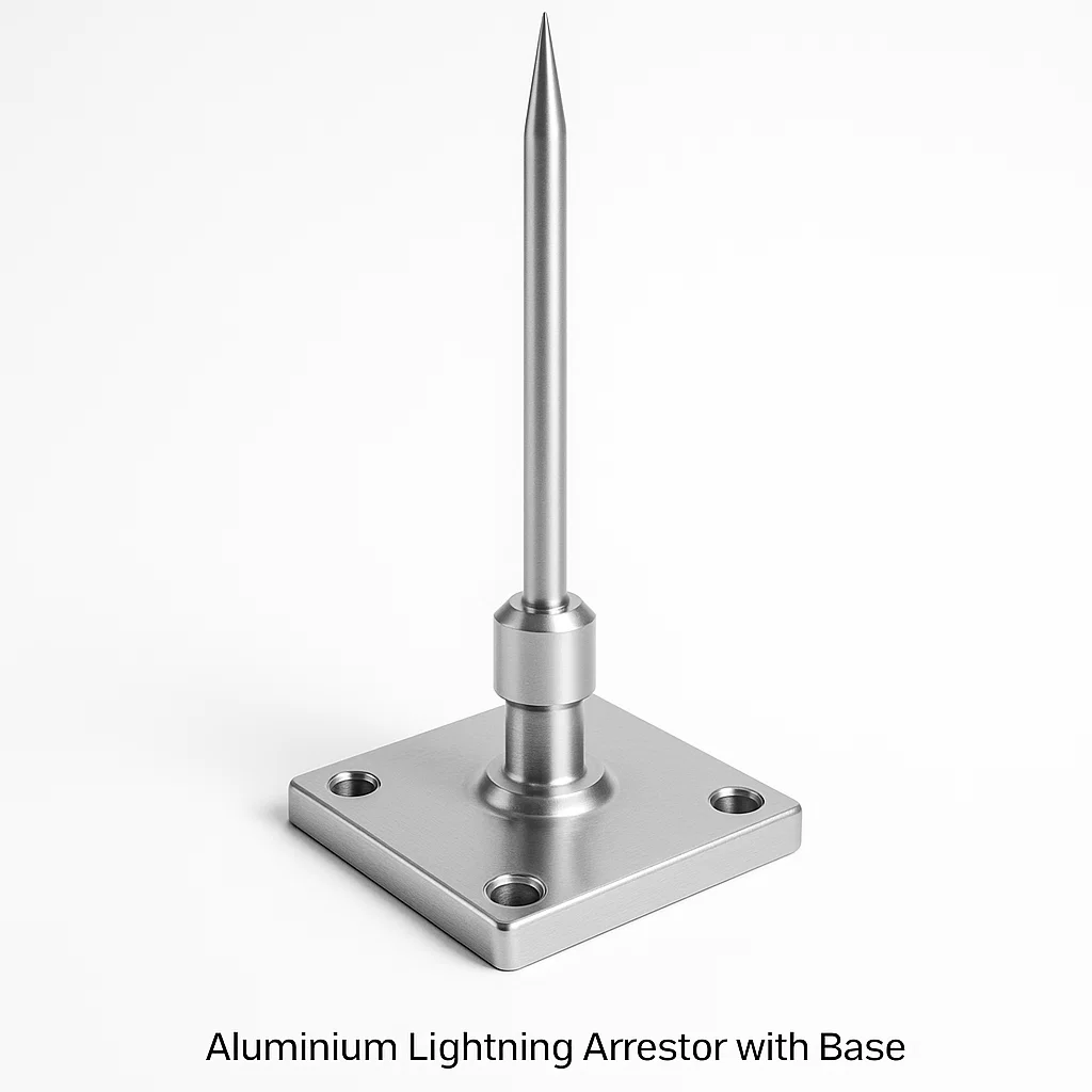 Aluminium Lightning Arrestor with Base