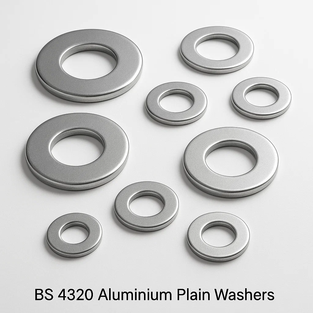 BS 4320 Aluminium Plain Washers