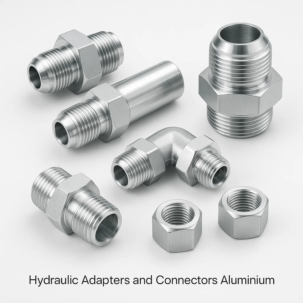 Hydraulic Adapters and Connectors Aluminium