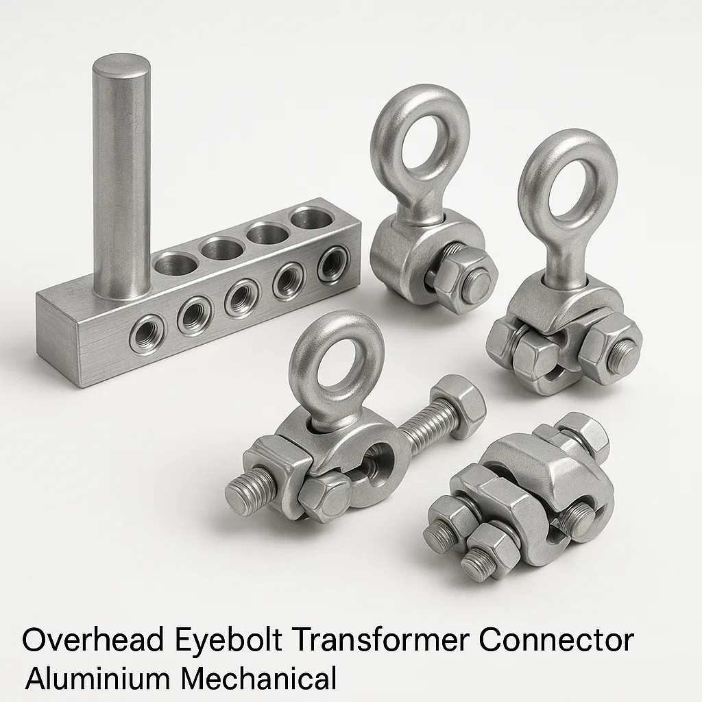 Overhead Eyebolt Transformer Connector Aluminium Mechanical
